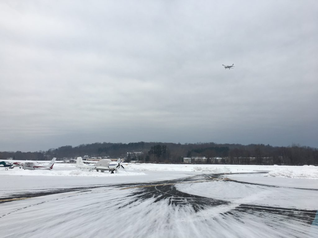 Icy ramp at DXR